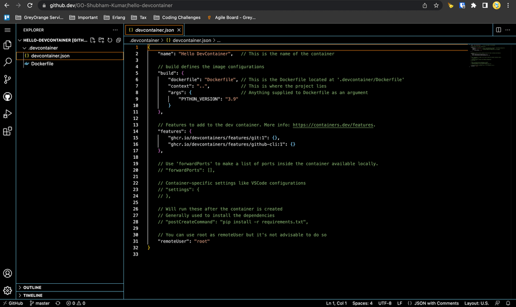 Opening VSCode style editor in browser